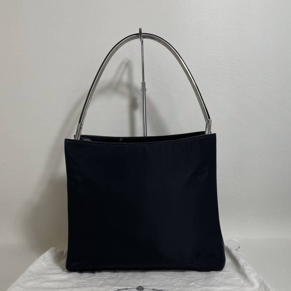Prada Hobo Bag Leather Black